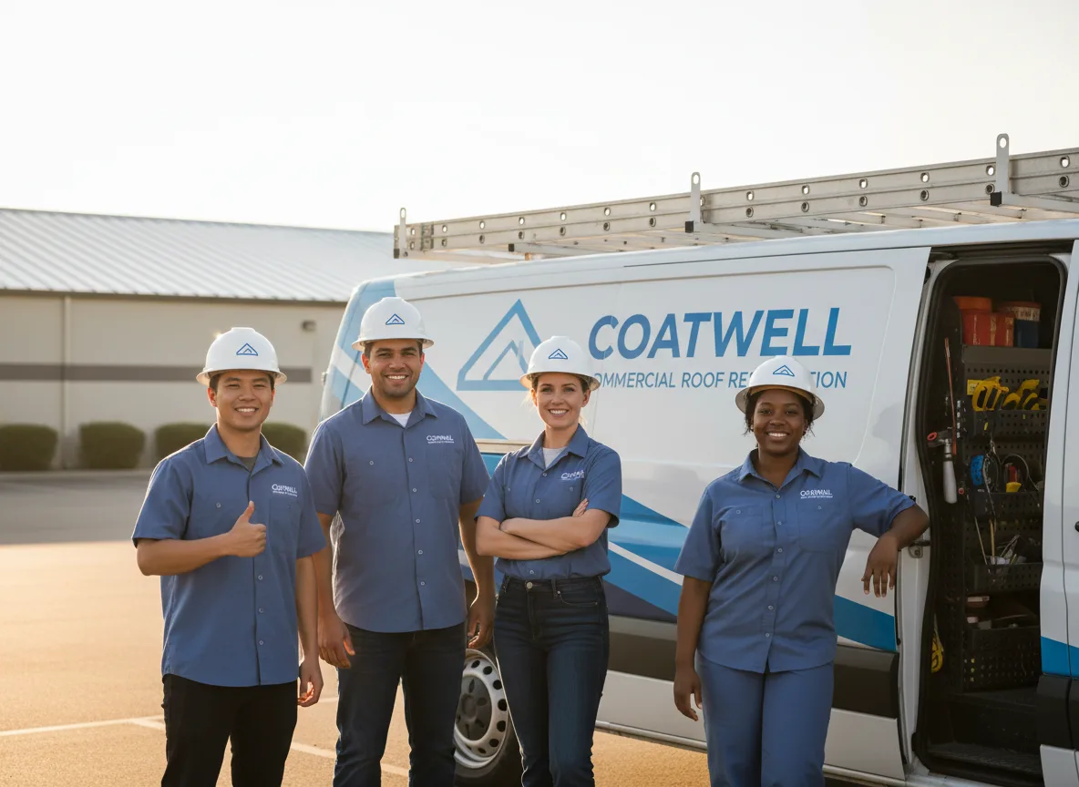 Commercial roof coating company in Bensalem, PA